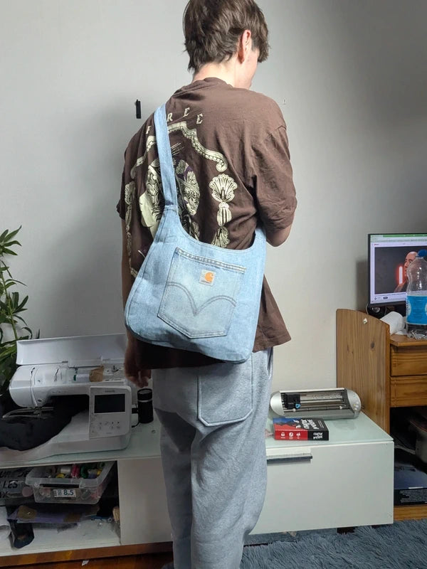 Tote bag / Tsuno bag Carhartt Upcyclé Jean